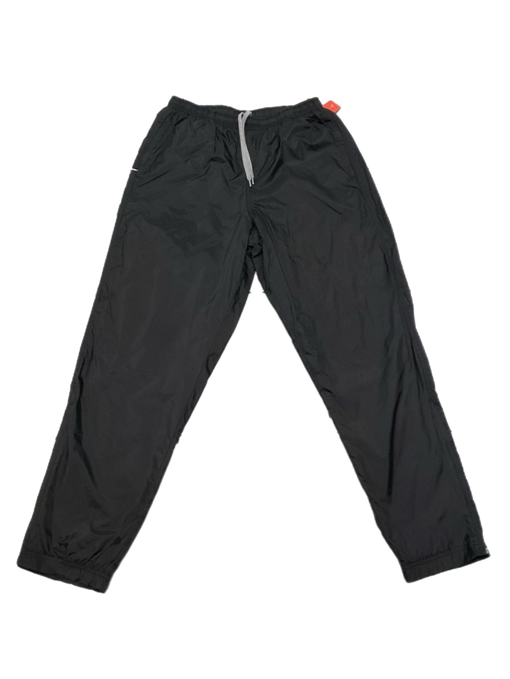 Vintage 90s Nike Black Nylon Ankle Zip Track Pants